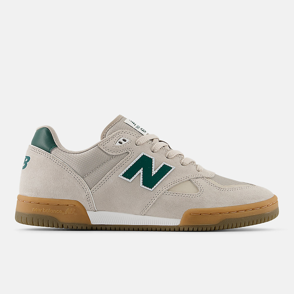 New Balance NB Numeric Tom Knox 600 Shoes Timber Wolf with Forest Green